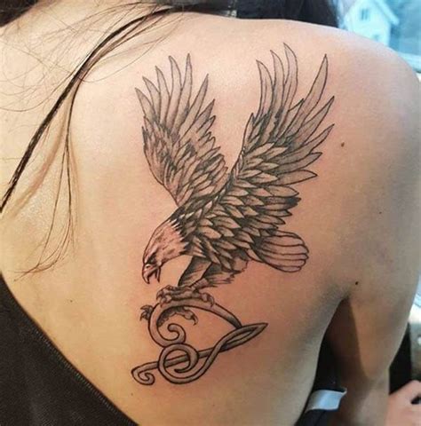 eagle tattoos for women